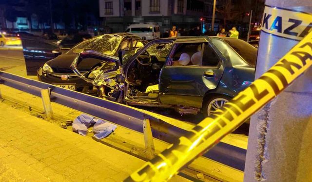 D-100’de kaza: 1 ölü, 2’si ağır 3 yaralı