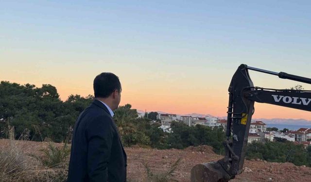 Datça’ya yeni hükümet konağı için inşaat başladı