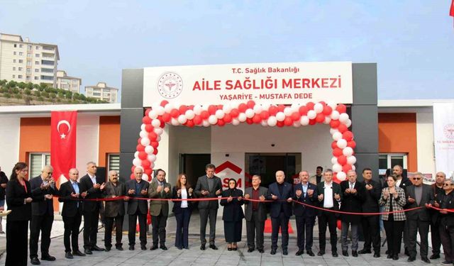 Denizli’ye modern bir aile sağlığı merkezi kazandırıldı