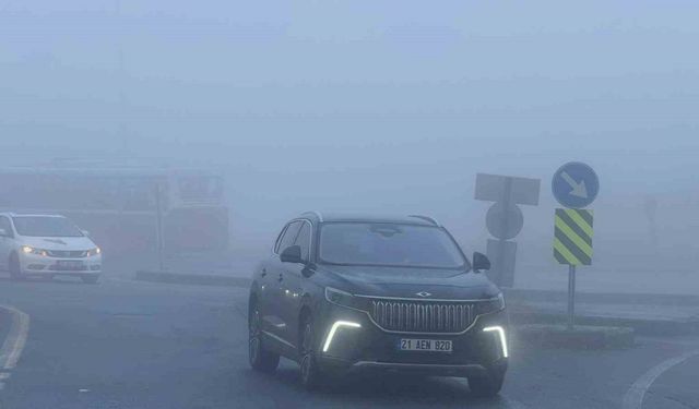 Diyarbakır’da uçak seferlerine sis engeli