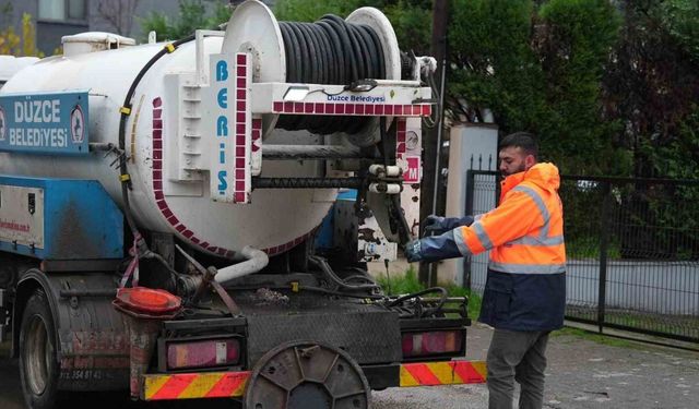 Düzce Belediyesi teyakkuz halinde