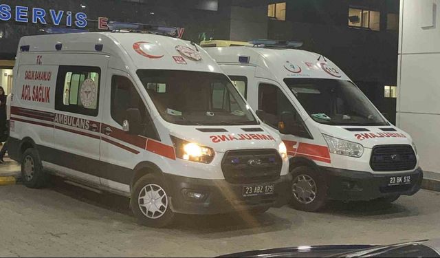 Elazığ’da silahlı kavga: 1 yaralı