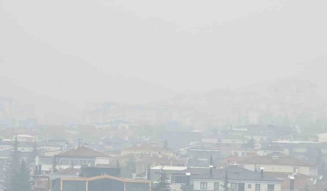 Elazığ’ın yüksek kesimlerinde sis etkili oluyor