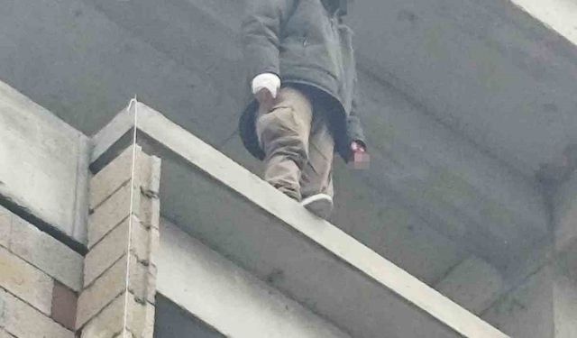 Erzurum Horasan’da intihar girişimi: Ekipler son anda ikna etti