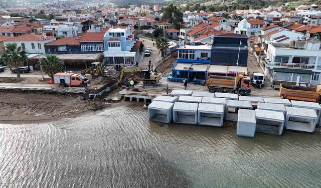 Foça’da sel ve taşkın felaketine gecikmeli tedbir