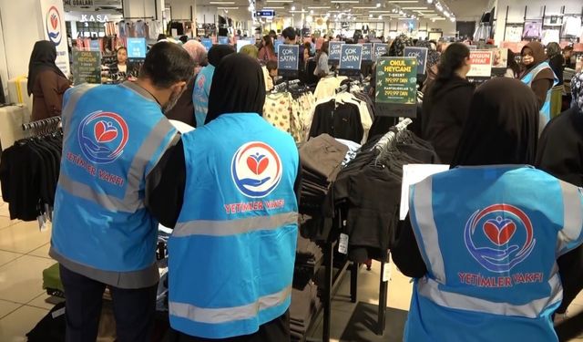 Gaziantep’te 250 yetim çocuğa kışlık yardım