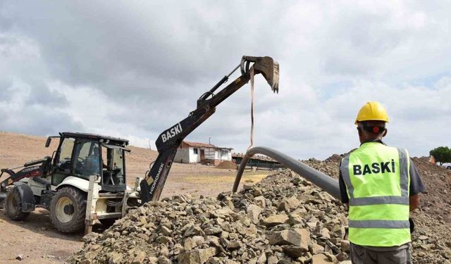 Hacıhüseyin’e yeni içme suyu hattı