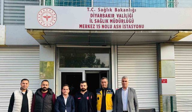 HAK-İŞ İl Başkanı Aküzüm, Acil Sağlık Hizmetleri Başkanı İpek’le bir araya geldi