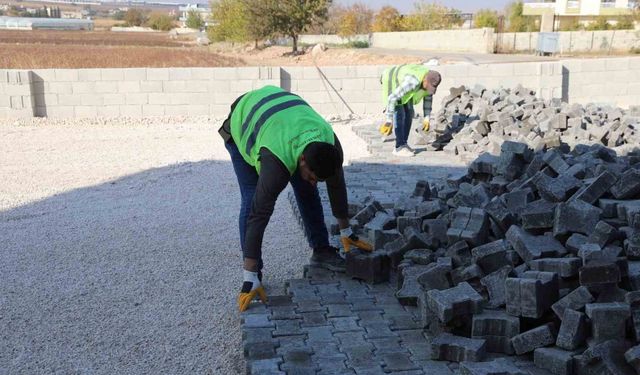 Haliliye’de çevre düzenleme çalışmaları devam ediyor