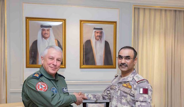 Hava Kuvvetleri Komutanı Hava Orgeneral Kadıoğlu’dan Katar’a ziyaret