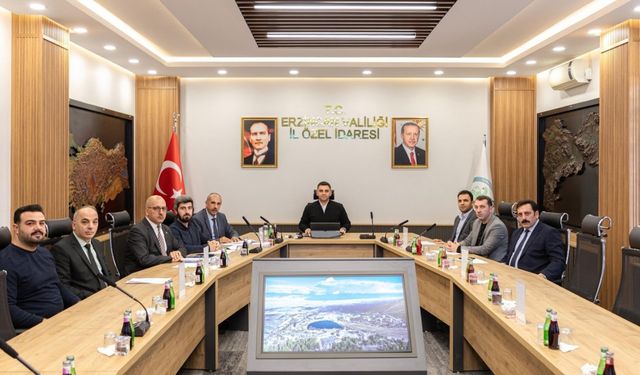 İl Özel İdaresinde Encümen toplantısı yapıldı