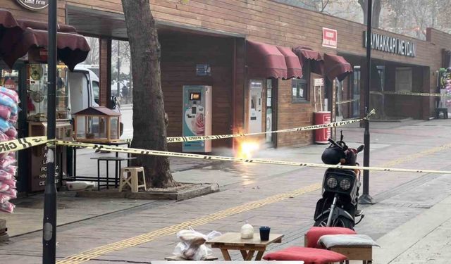 Isparta'da şüpheli çanta fünye ile patlatıldı