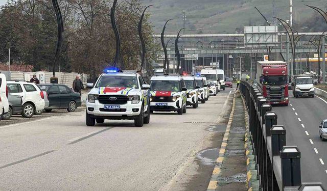 Karabük’te emniyet ve jandarmaya 47 yeni araç tahsisi yapıldı