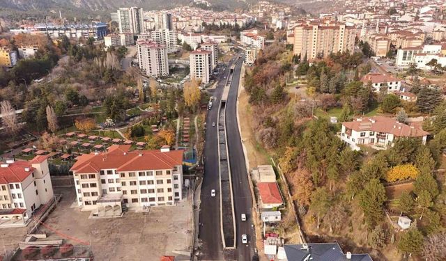 Karabük’te Ergenekon Mahallesi trafiğe açıldı