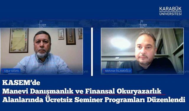 KASEM’den manevi destek ve finansal okuryazarlık alanlarında ücretsiz eğitim programı