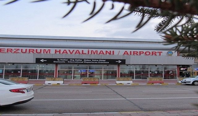 Kasım ayında Erzurum Havalimanı’nda 111 bin 229 yolcuya hizmet verildi