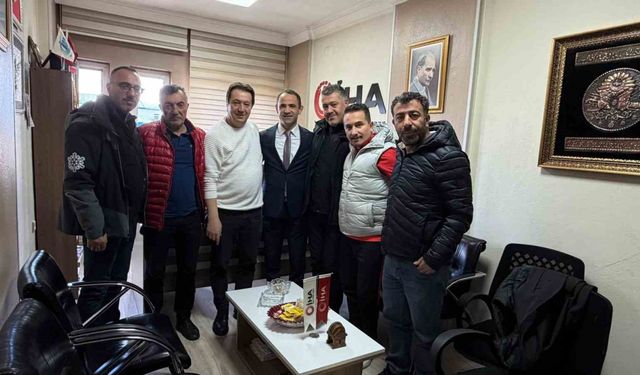 Kayak kulüpleri Birliği’nden İHA’ya ziyaret