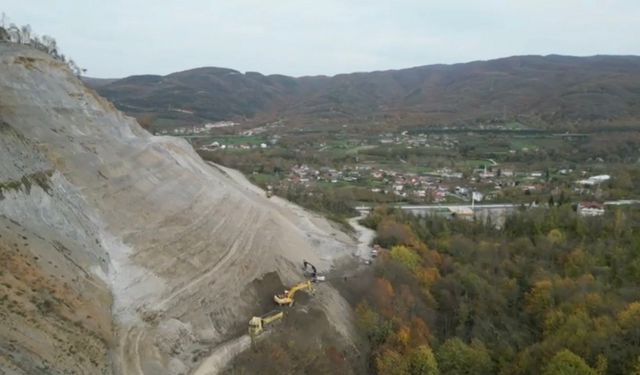 Kaynaşlı’da heyelan sonrası hızlı çözüm