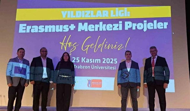 KBÜ, Trabzon’daki Erasmus+ Merkezi Projeler Toplantısında yer aldı