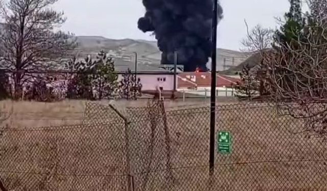 Kırıkkale’de kimya fabrikasında yangın