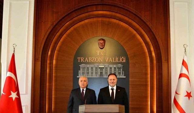 KKTC Meclis Başkanı Ziya Öztürkler Trabzon’da