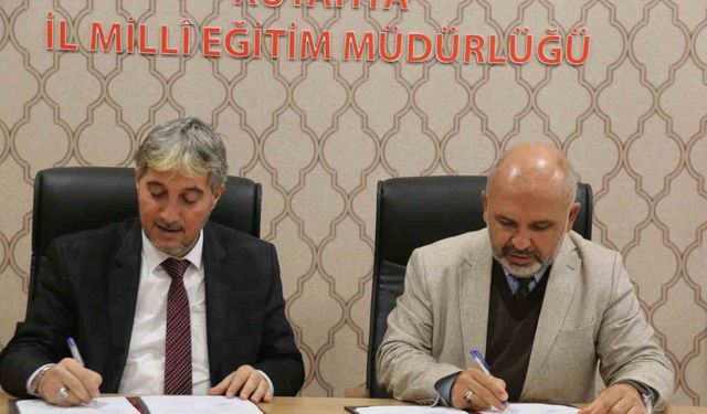 Kütahya MEM ile İl Kültür ve Turizm Müdürlüğü arasında iş birliği protokolü