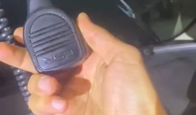 Malatya’da çakarlı araç 30 gün trafikten men edildi