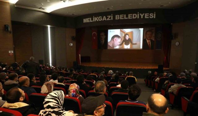 Melikgazi’den işitme engellilere sessiz film