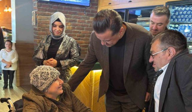 Milletvekili Hatipoğlu, 3 Aralık Dünya Engelliler Günü kahvaltısına katıldı