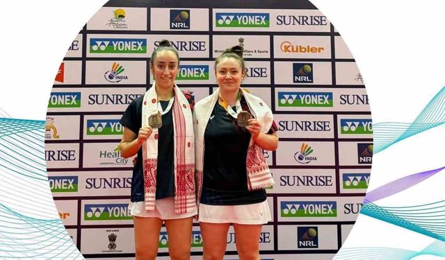 Milli badmintoncular Erçetin ve İnci’den Guwahati Masters’ta bronz madalya