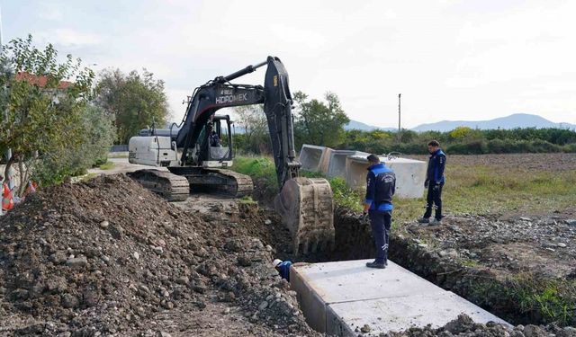 MUSKİ, Ortaca, Bahçelievler ve Okçular Mahallelerinin yağmur suyu hatlarını yeniliyor