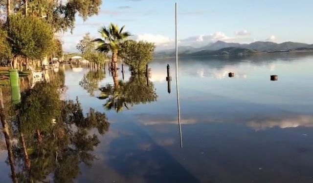 Nam Nam ve Yuvarlak Çayı’nın taşıdığı sular Köyceğiz Gölü’nü taşırdı