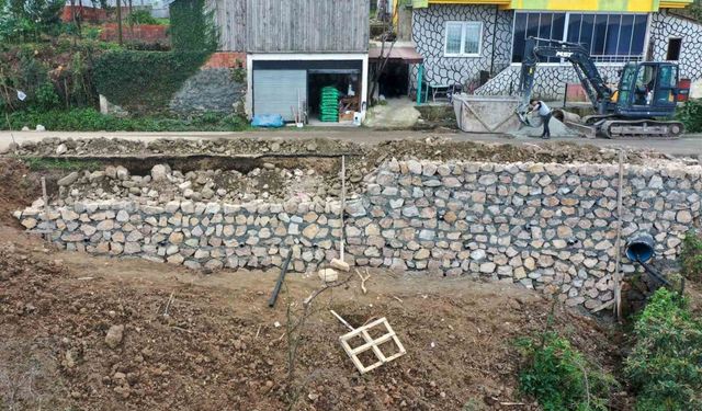 OBB’den Altınordu’da 6,5 yılda 42 bin metreküp taş duvar çalışması