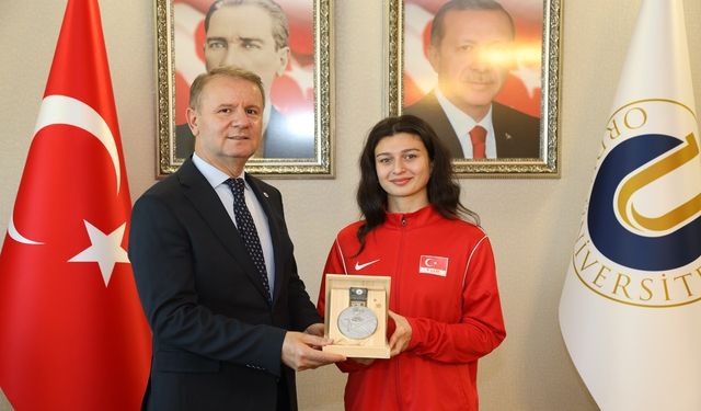 ODÜ’lü milli sporcu, dünya ikinciliği elde etti
