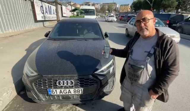 Sanayi ustası aracının başkası tarafından satışa çıkarıldığını görünce şoke oldu