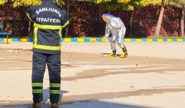 Şanlıurfa’da bir okulda deney tüplerinin patlaması sonucu 2 kişi yaralandı