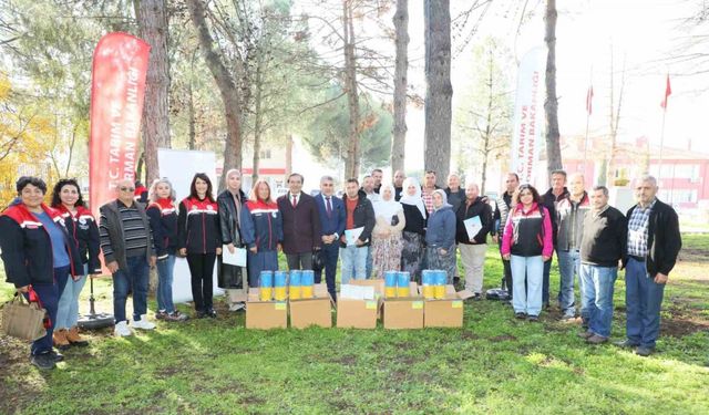 Sarıcakaya’da iyi tarım desteği