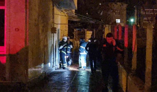 Sinop’ta kömürlük yangını korkuttu