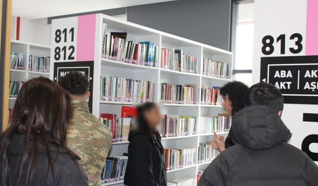 Suça sürüklenen çocuklar kütüphanede yeni hikayeler keşfetti
