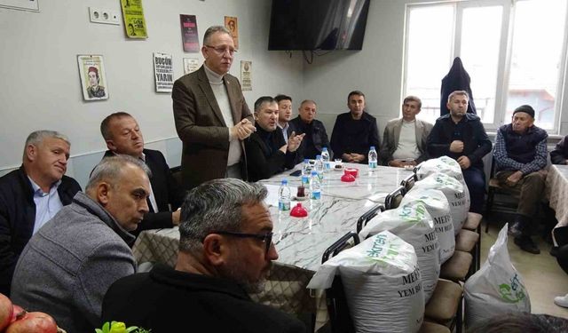 Tavşanlı’da ürericilere tohum ve gübre desteği