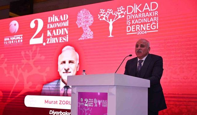 Vali Zorluoğlu ekonomi zirvesinde konuştu: "Kadınları yok sayan kalkınma başarılı olamaz"