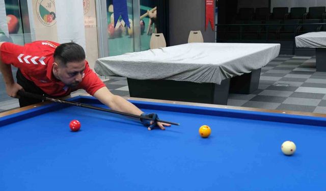 Yenişehir Belediyesi bilardo takımı, Ankara’da 1. Lig için mücadele edecek