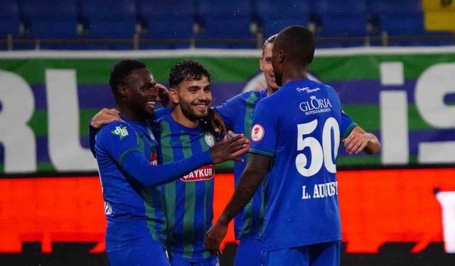 Ziraat Türkiye Kupası: Çaykur Rizespor: 6 - Pendikspor: 1