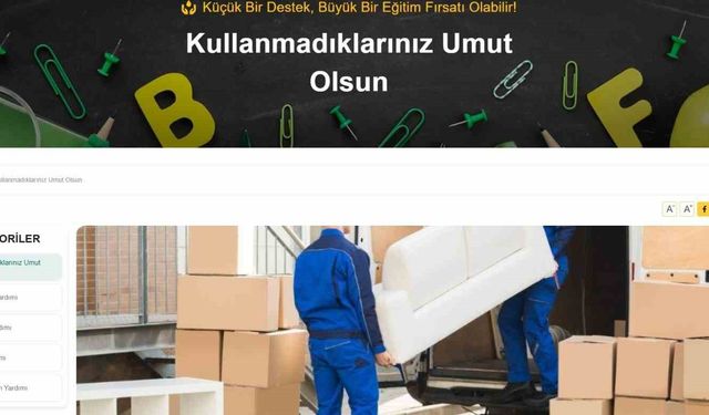 Alan el ile veren eli buluşturan online yardım platformu kullanıma sunuldu