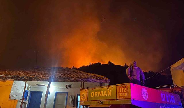 Antalya'da orman yangını