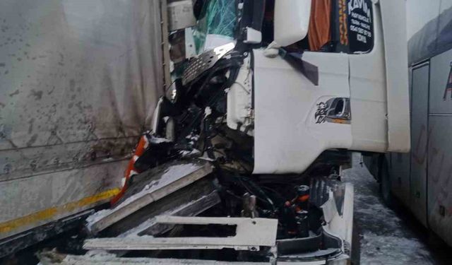 Aşkale'de trafik kazası