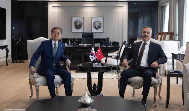 Bakan Fidan, Koreli mevkidaşı Cho Hyun ile görüştü