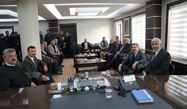 Bakan Yardımcısı Aydın, Belediye Başkanı Hallaç ile bir araya geldi