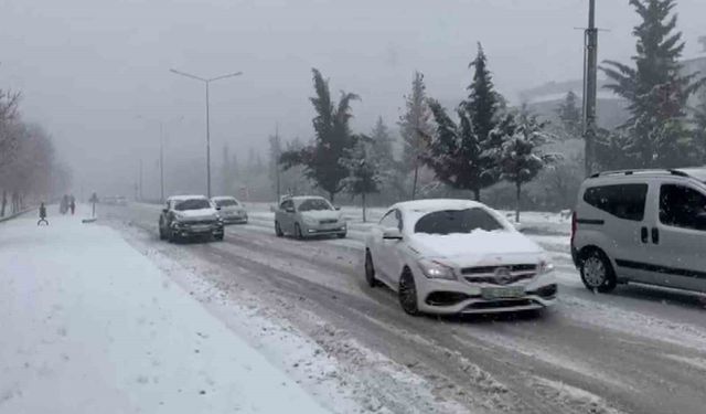 Besni'de kar yağışı hayatı olumsuz etkiledi