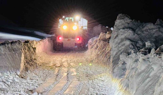 Beytüşşebap'ta son köy yolu açıldı